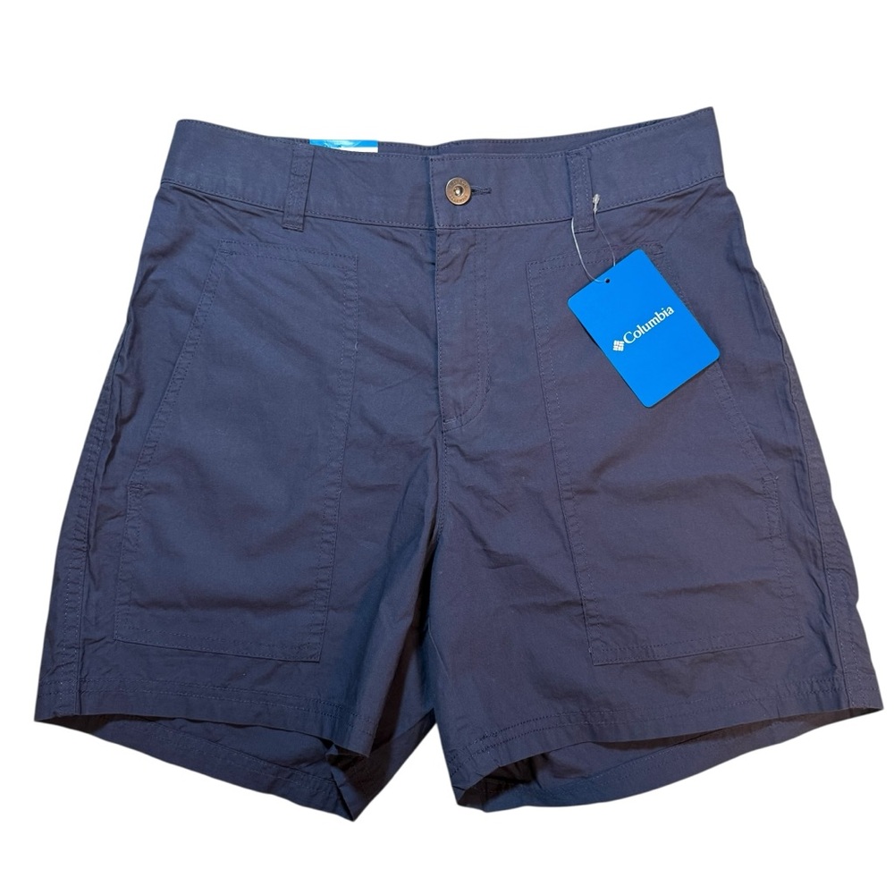 NWT Columbia Holly Hideaway washed out shorts navy women’s size 2 travel hiking